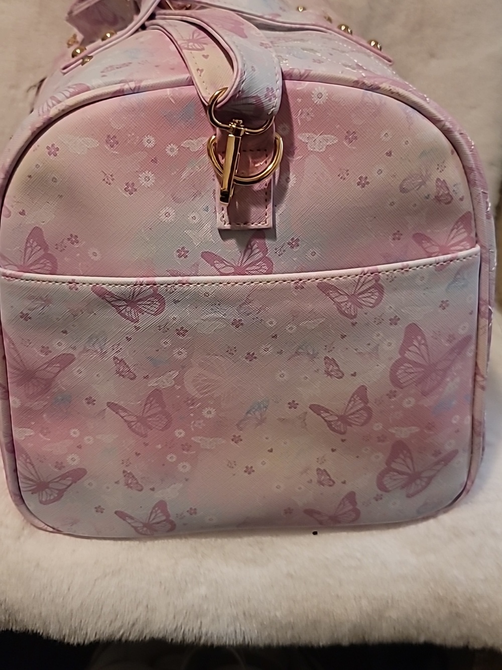 π¦πΈNWT Under One Sky Butterfly Theme Weekend Duffle BagπΈπ¦ - Picture 5 of 11